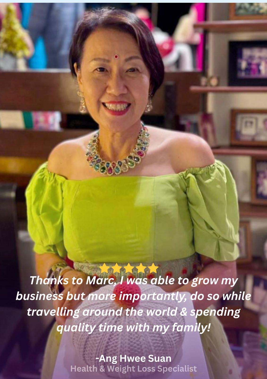 Ang Hwee Suan, Health and Weight Loss Specialist
