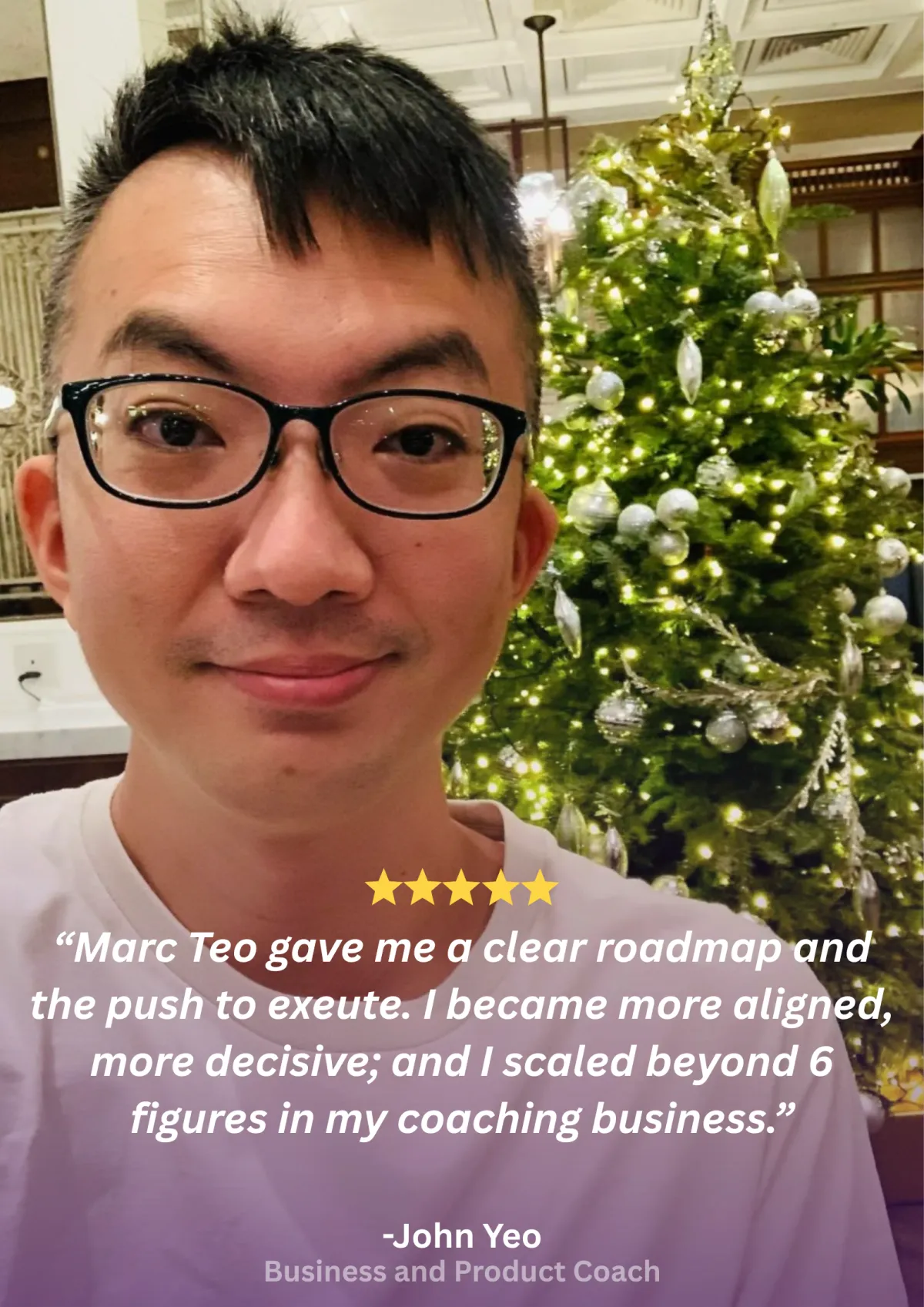 John Yeo, Business and Product Coach