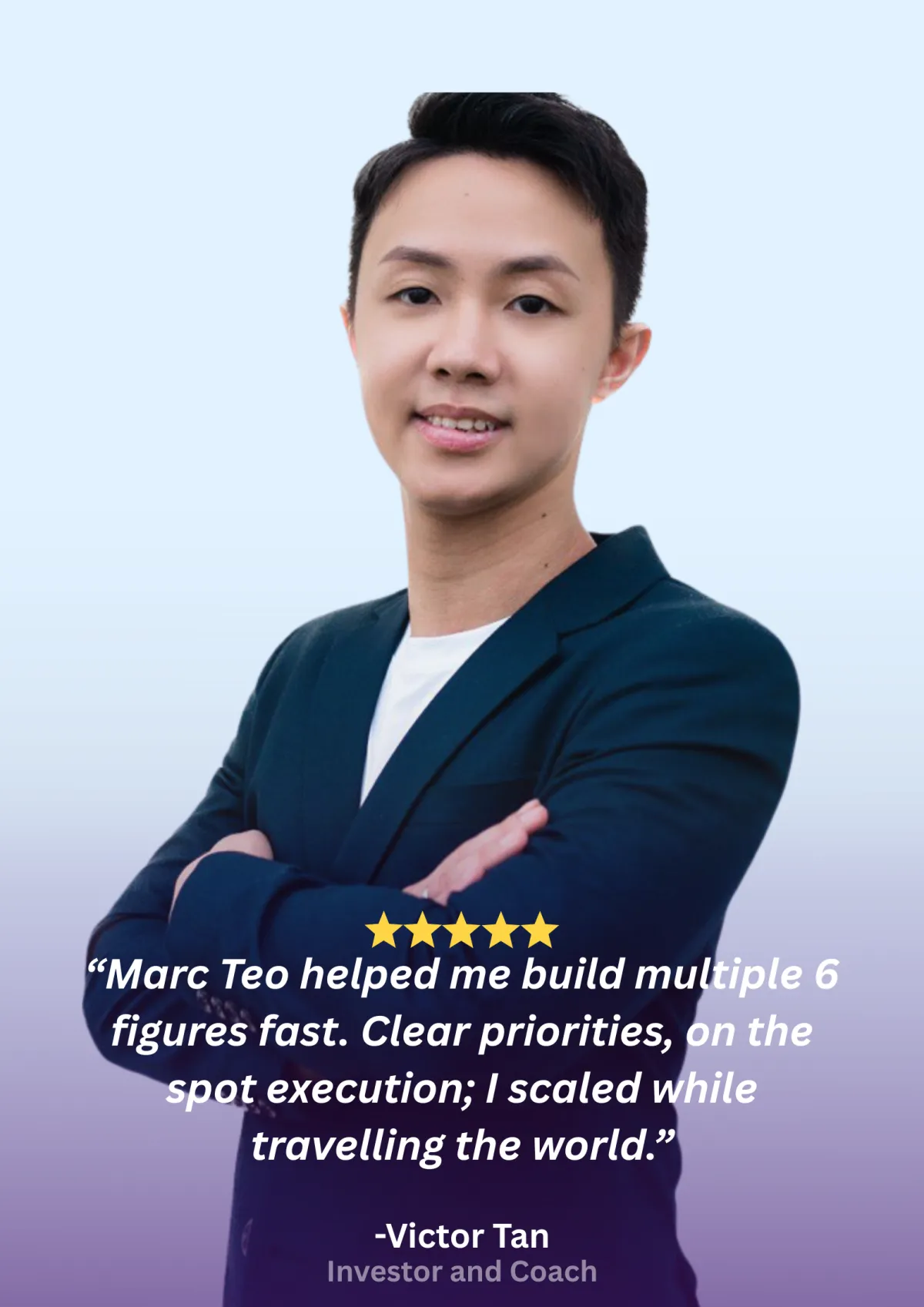 Victor Tan, Investor and Coach